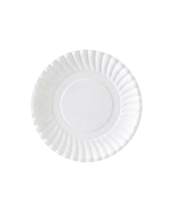 Talerz papierowy biały 15cm 100szt